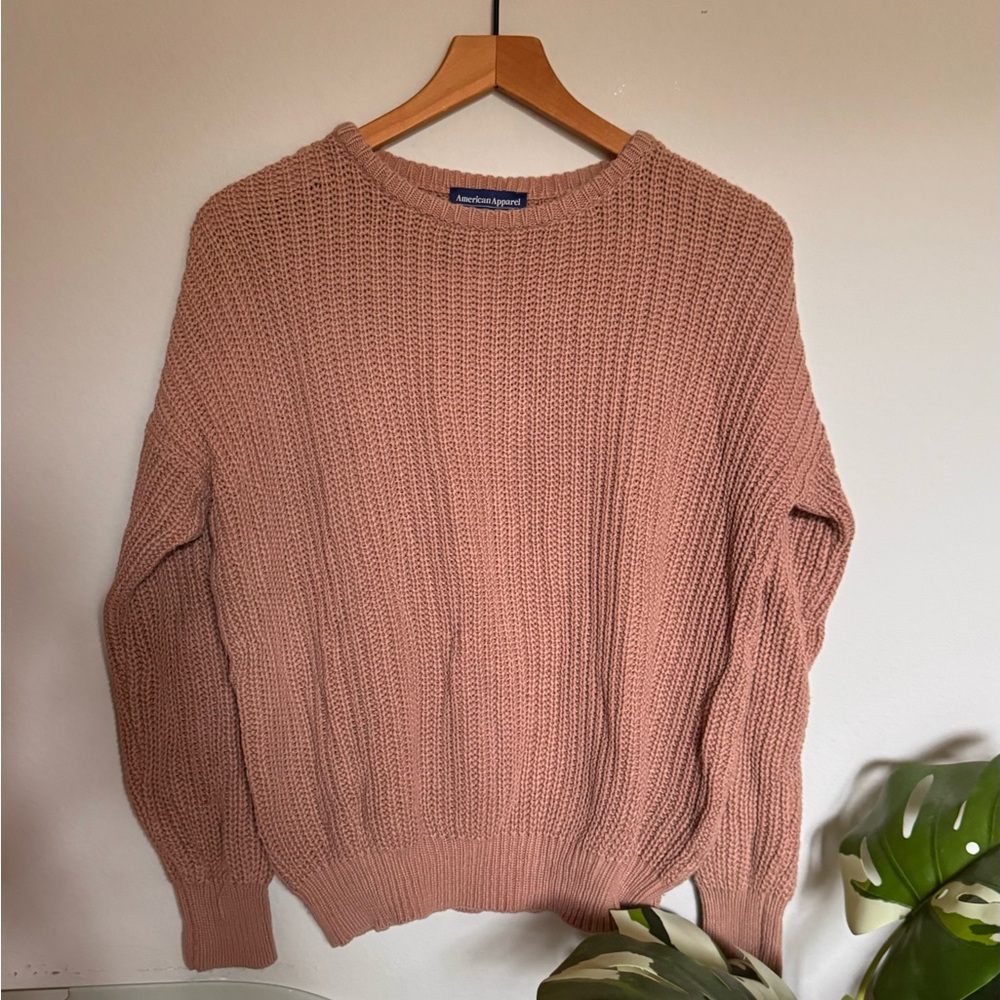 American Apparel Camel Sweater